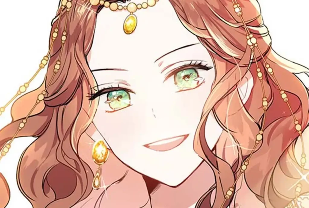 Page du manhwa La nouvelle Cheffe de Clan, illustration en couleur de Firentia Lombardie.