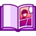 Logo du blog Ochidoki - Manga, Manhwa et Pop Culture. Il représente un livre ouvert violet avec un personnage et une bulle de dialogue