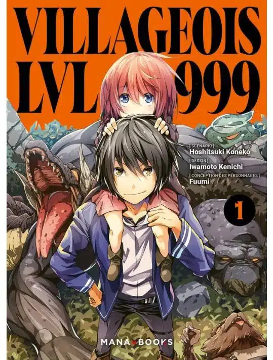 Couverture du tome 1 du manga Villageois lvl 999 aux éditions Mana Books