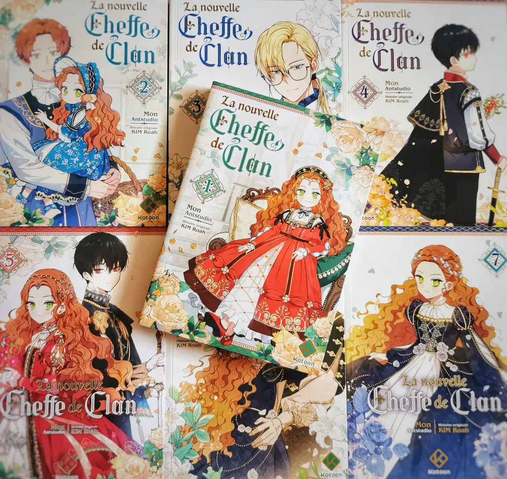 Collection de manhwa La nouvelle Cheffe de Clan aux éditions Kotoon. Editions reliées françaises. Avis complet sur la série.