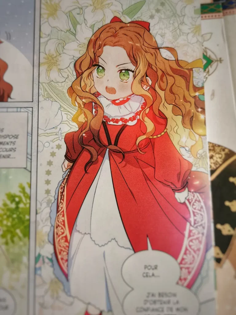 Manhwa villainess La nouvelle Cheffe de Clan, ma sélection coup de cœur. Visuel de Firentia Lombardie.