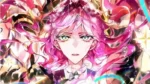 Illustration officielle de Pénélope Eckhart du manhwa Seule la mort attend la Vilaine qui sera adapté en animé prochainement.