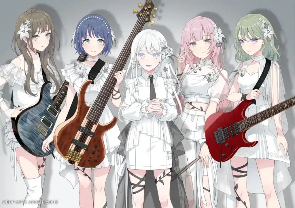 BanG Dream! Our Notes! Jeu mobile musical. Groupe Millsage.