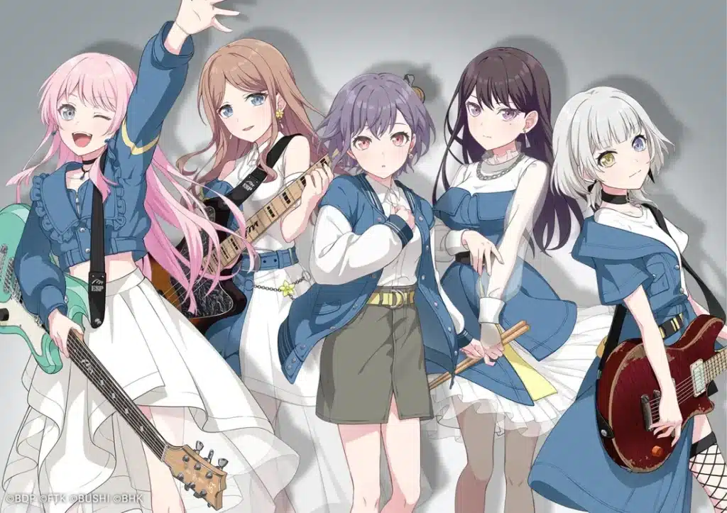 BanG Dream! Our Notes! Jeu mobile musical. Groupe MyGo!!!!!