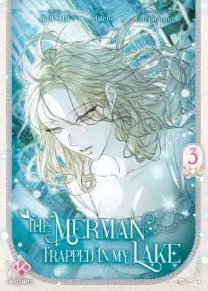 Couverture du tome 1 du manhwa The Merman trapped in my Lake aux éditions Kotoon.